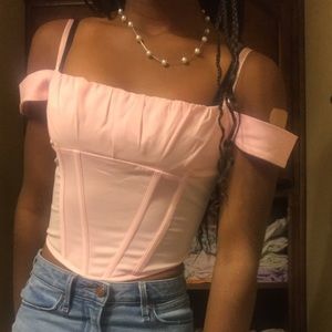 I.AM.GIA BRIDGET TOP PINK IN XS